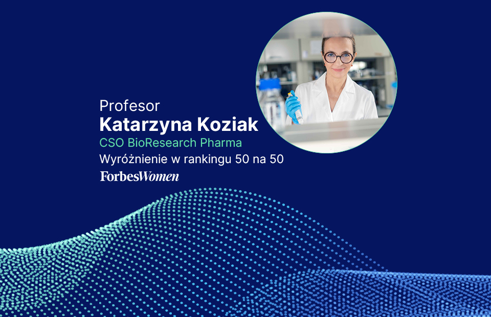 Prof. Katarzyna Koziak wyróżniona przez Forbes Women