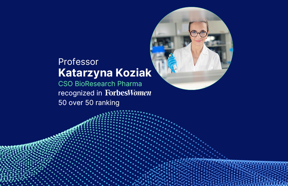 Prof. Katarzyna Koziak recognized by Forbes Women